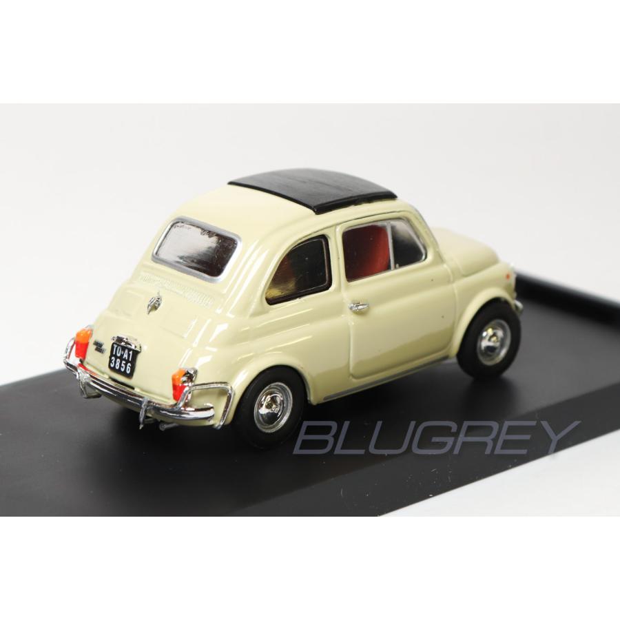 ブルム 1/43 フィアット 500L チンクエチェント 1968 アイボリー BRUMM