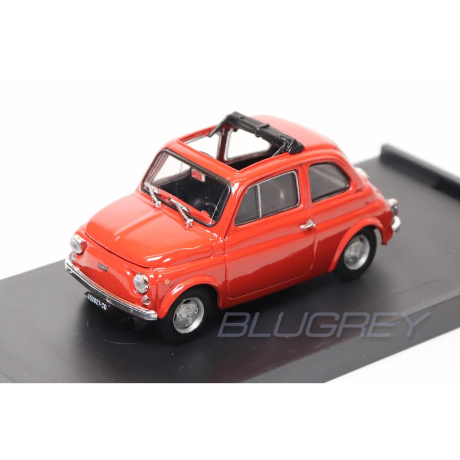 ブルム 1/43 フィアット 500 R アペルタ 1972 コーラルレッド