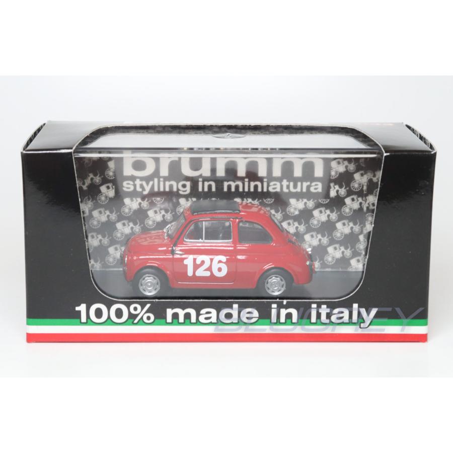 ブルム 1/43 フィアット アバルト 595 1965 BRUMM FIAT ABARTH