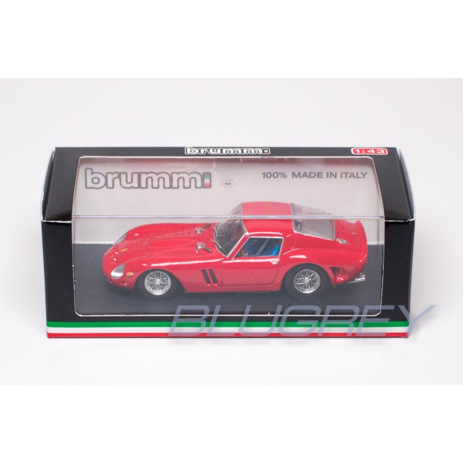ブルム 1/43 フェラーリ 250 GTO プローヴァ 1962 レッド BRUMM