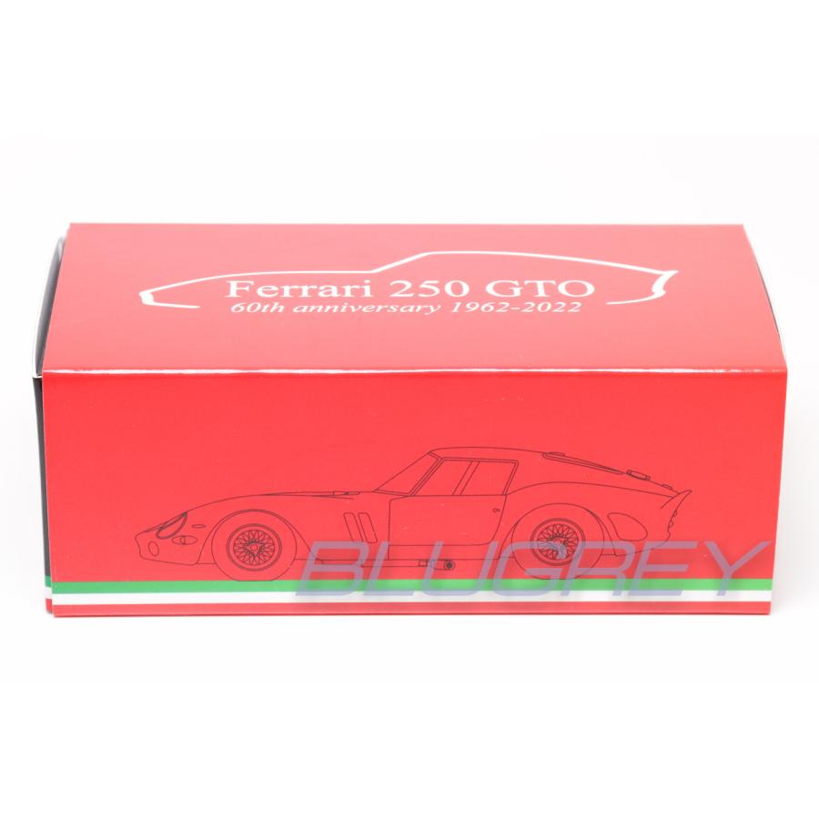 ブルム 1/43 フェラーリ 250 GTO プローヴァ 1962 レッド BRUMM FERRARI 250 GTO PROVA 1962 ROSSOの画像