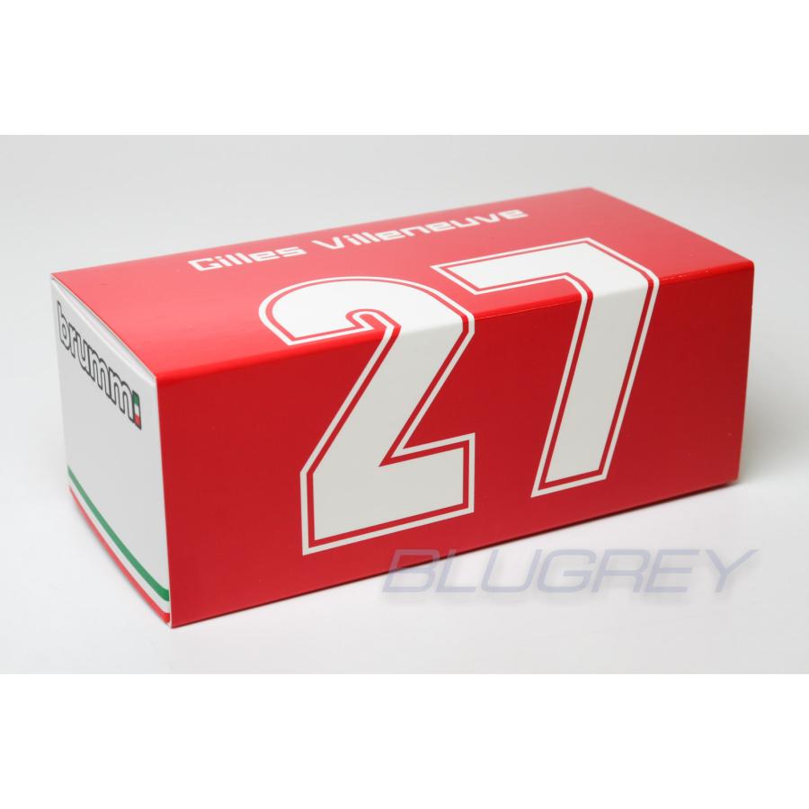 ブルム 1/43 フェラーリ F1 312 T4 モナコGP 1979 #12 ジル・ヴィルヌーブ ドライバー付き BRUMM FERRARI GILLES VILLENEUVE_4
