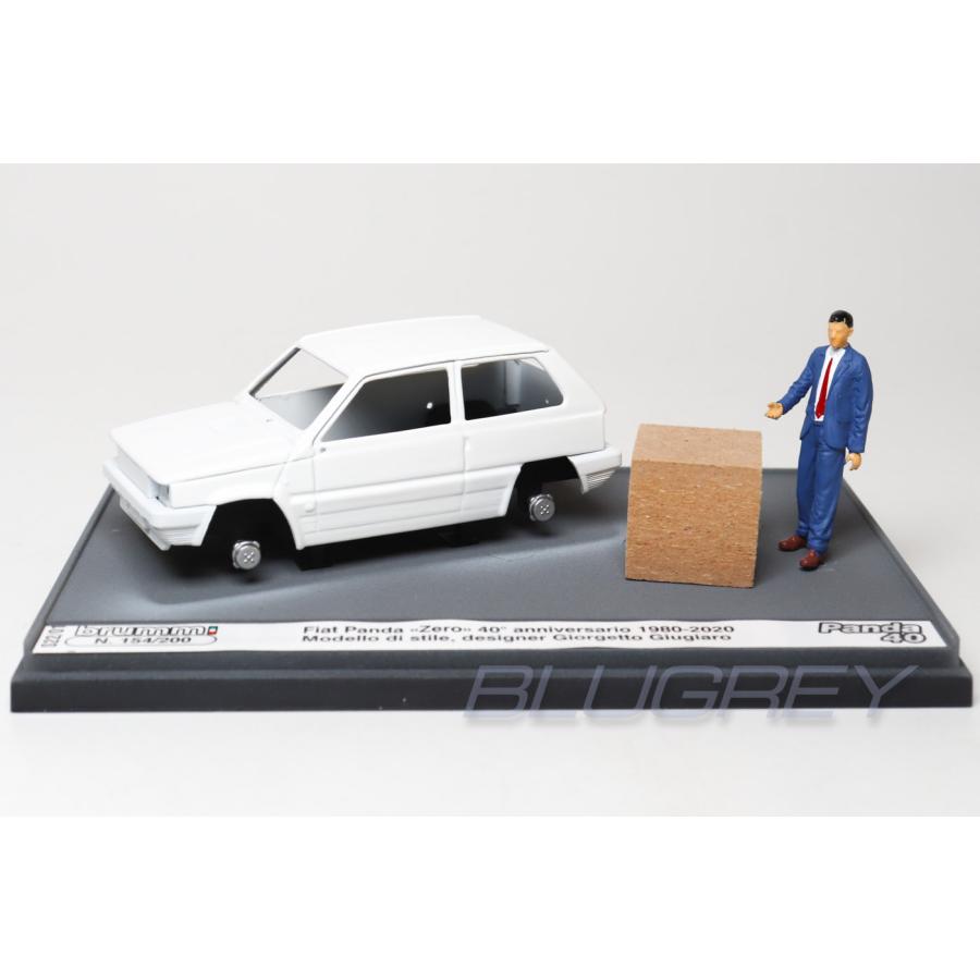 ブルム 1/43 フィアット パンダ ゼロ 1978 デザイナー ジウジアーロ