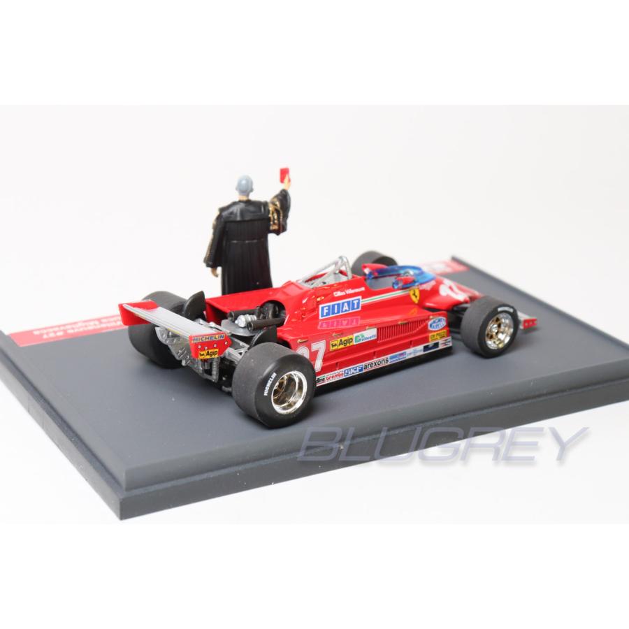 ブルム 1/43 フェラーリ 126CK #27 ヴィルヌーブ 最高裁判所 勝訴記念 2023 BRUMM vs FERRARI 限定100台の画像