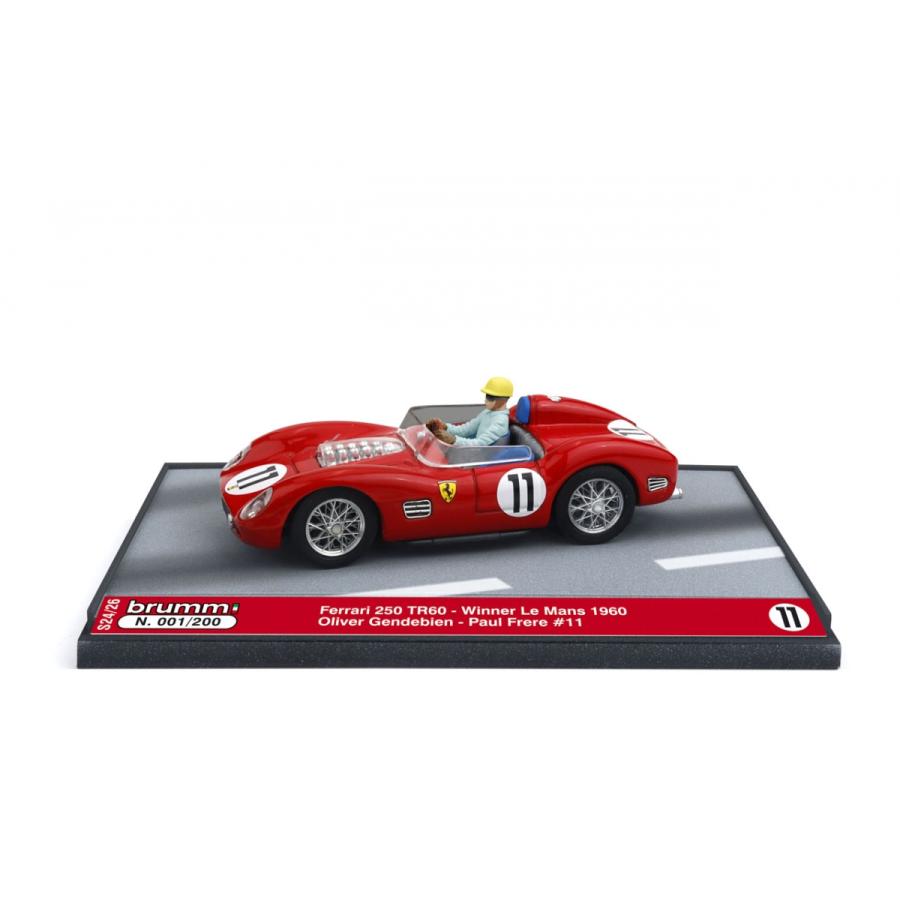 ブルム 1/43 フェラーリ 250 TR60 ルマン24H 1960 優勝 #11 BRUMM