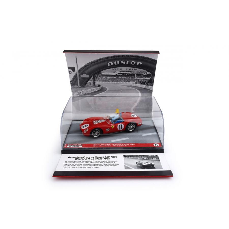 ブルム 1/43 フェラーリ 250 TR60 ルマン24H 1960 優勝 #11 BRUMM