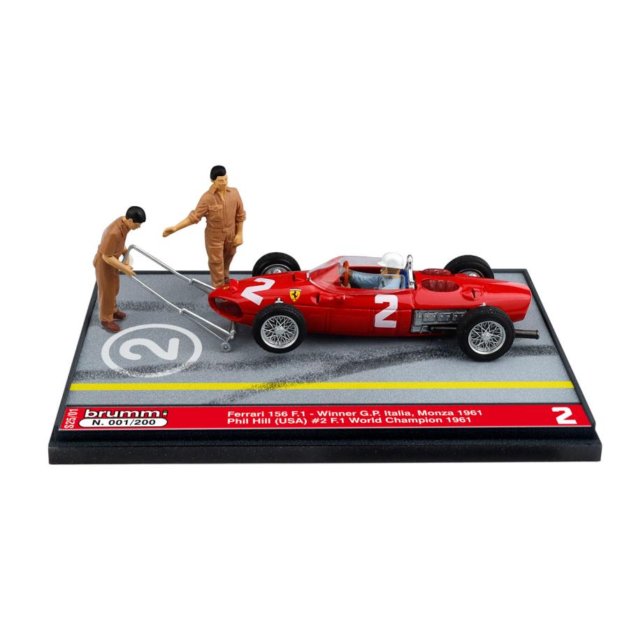 ブルム 1/43 フェラーリ F1 156 1961 イタリアGP #2 フィル・ヒル