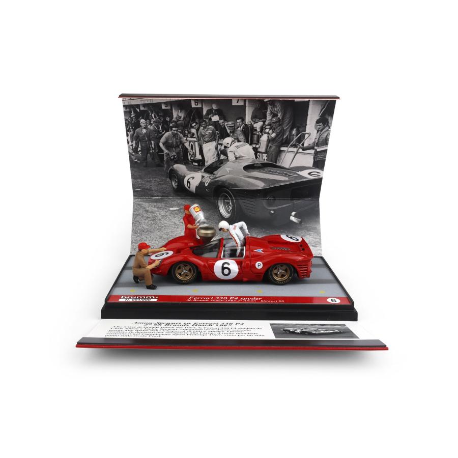 ブルム 1/43 フェラーリ 330 P4 スパイダー ブランズハッチ 6時間耐久