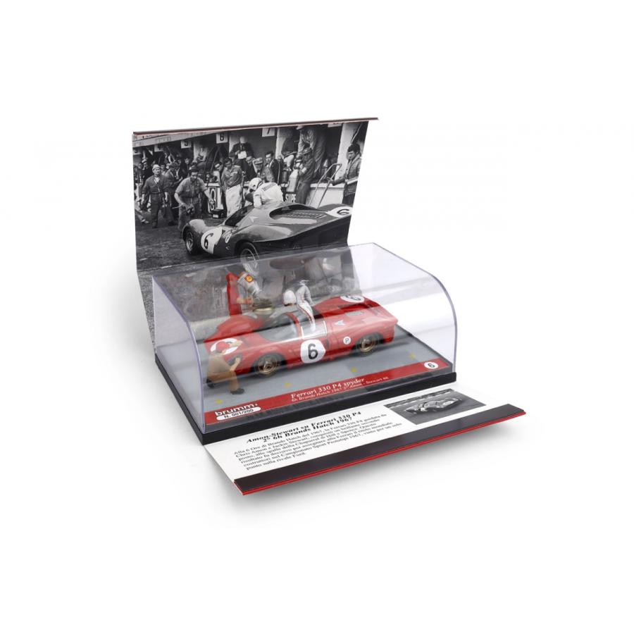 ブルム 1/43 フェラーリ 330 P4 スパイダー ブランズハッチ 6時間耐久