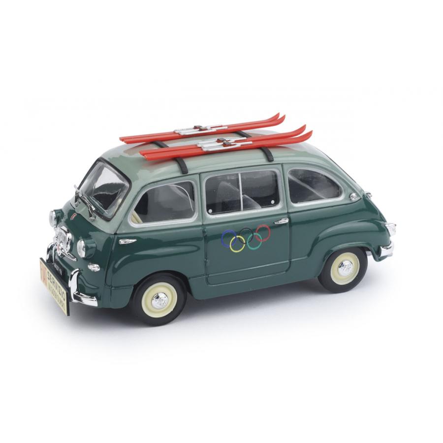 ブルム 1/43 フィアット 600 ムルティプラ コルティナダンペッツォ