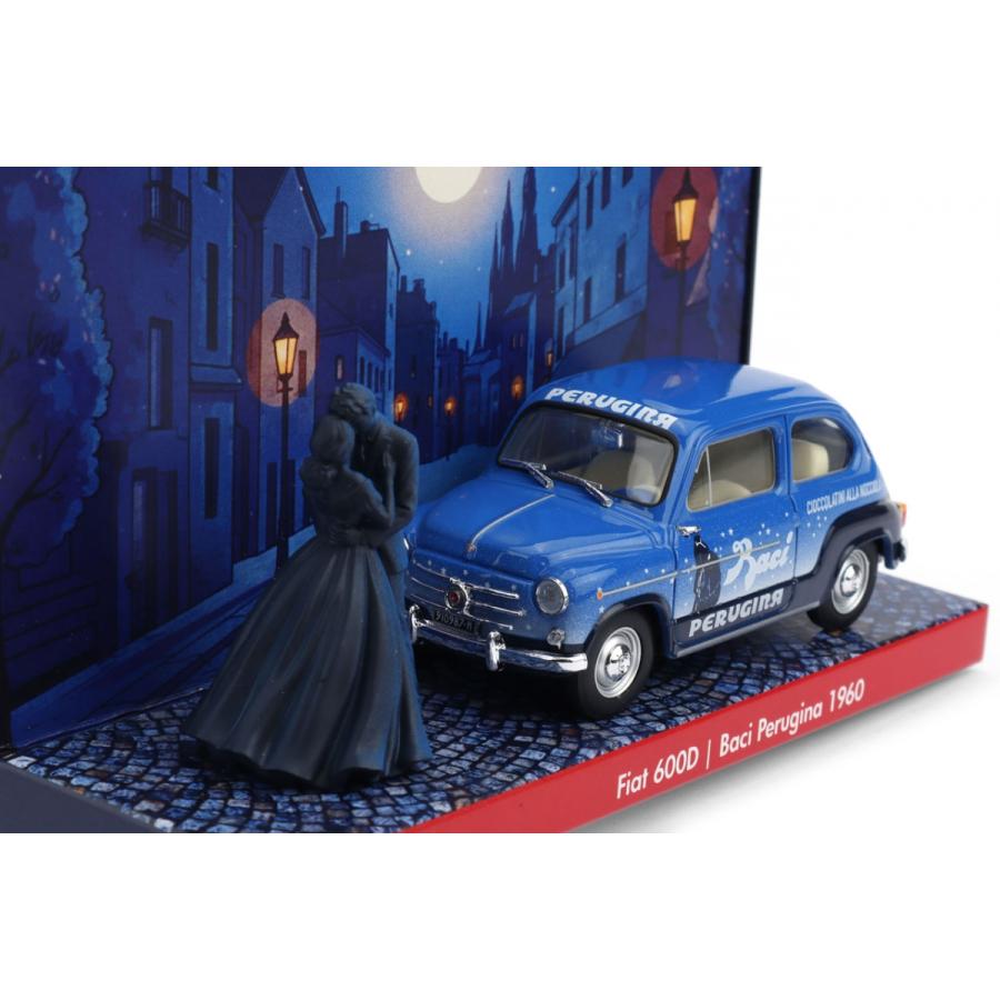 Unique Replicas Fiat 600D ダイキャストミニカー ブルム 1/43 フィアット 600D ベルリーナ 1960 バッチ チョコレート