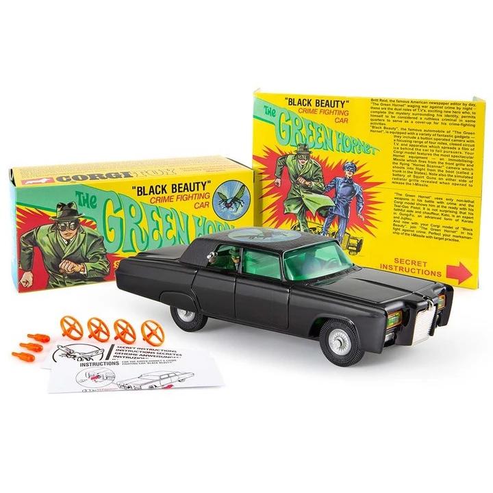 コーギー corgi ミニカー グリーンホーネット　ブラックビューティー　美品 CORGI（コーギ） コーギー 1/50 グリーンホーネット ”ブラック
