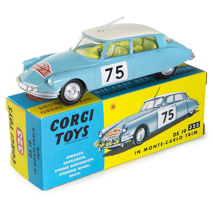 CORGI コーギー 1/47 シトロエン DS19 ブルー モンテカルロ