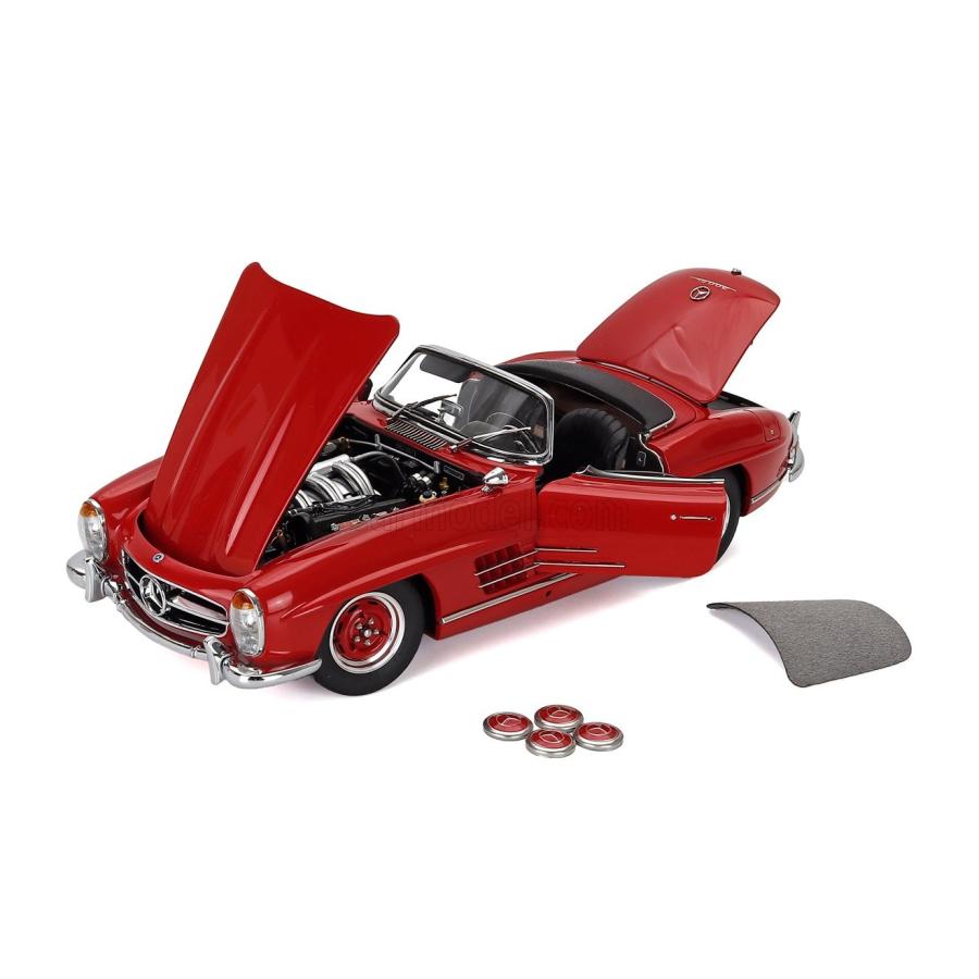 CMC CMC 1/18 メルセデス ベンツ 300 SL ロードスター W198 レッド