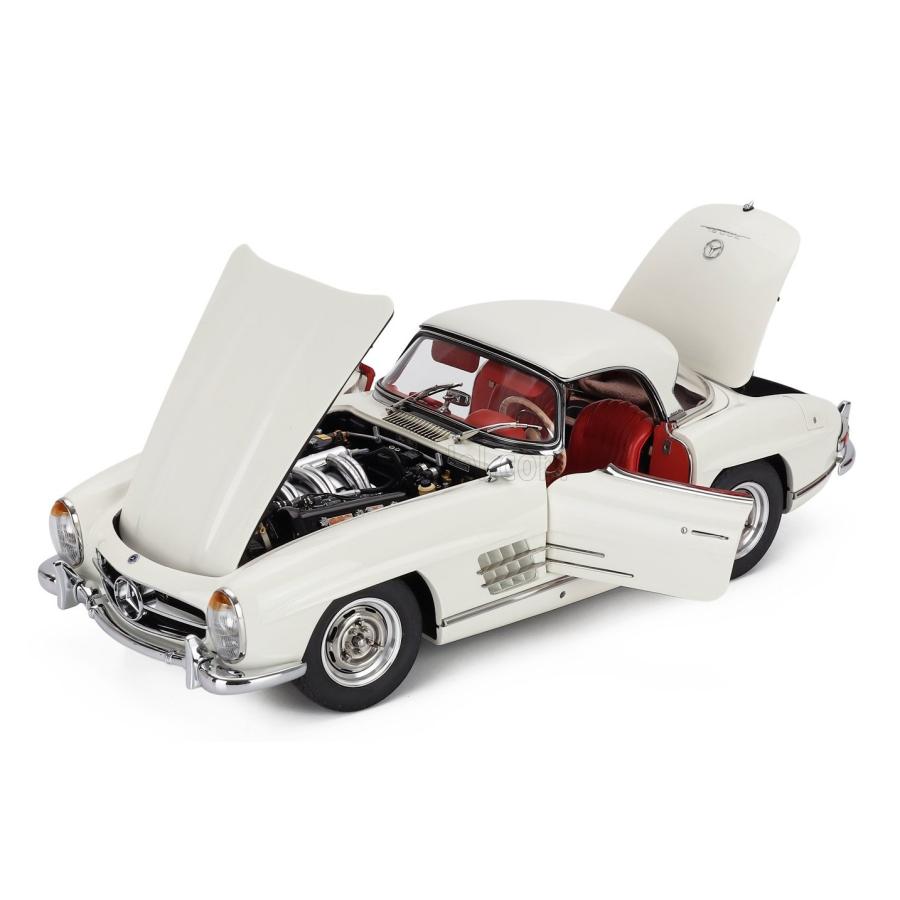 CMC CMC 1/18 メルセデスベンツ 300 SL W198 ハードトップ ホワイト