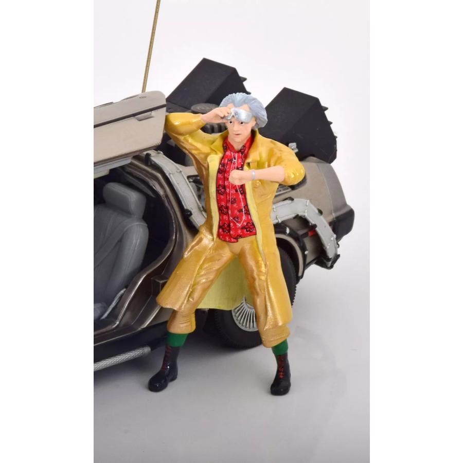 バック・トゥ・ザ・フューチャーII ドク・エメット・ブラウン フィギュア Cartrix 1/18 フィギア バックトゥザフューチャー エメット ブラウン