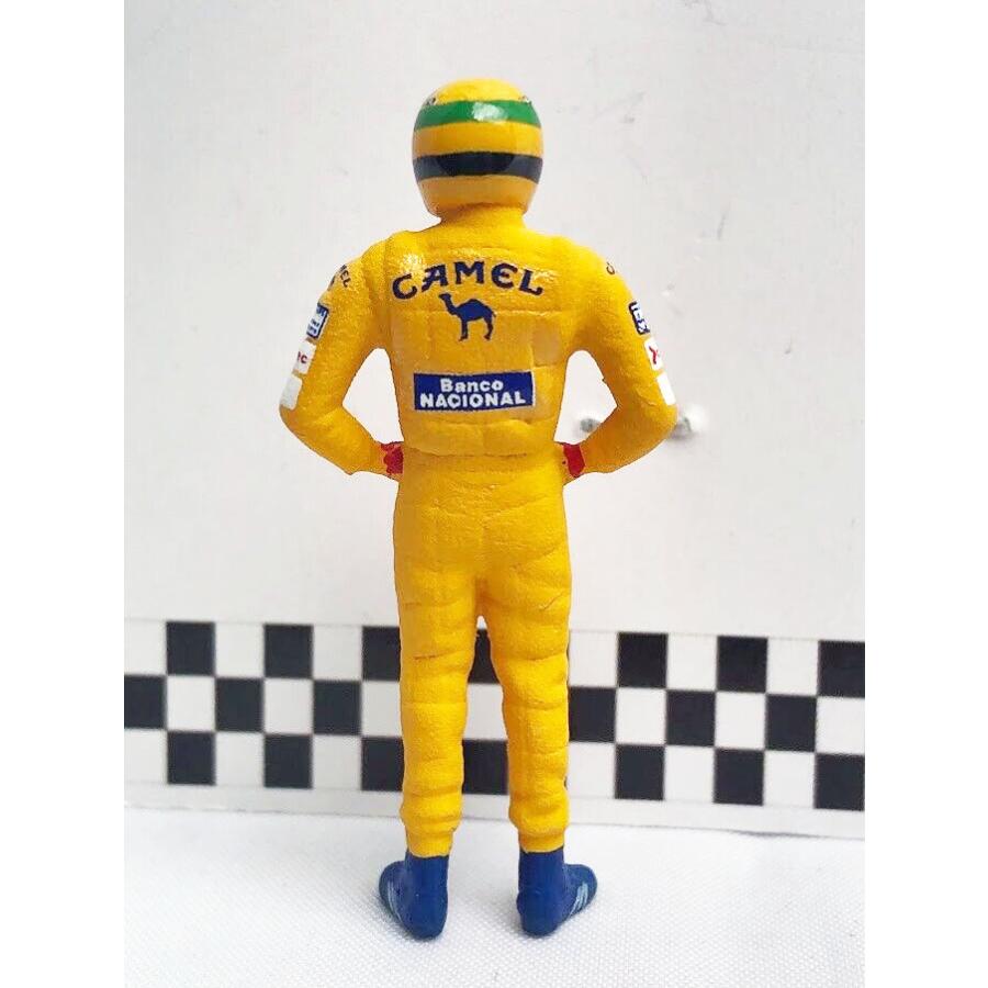 Cartrix 1/43 F1 ドライバー フィギア アイルトン・セナ 1987 ロータス