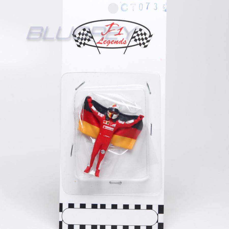 Cartrix 1/43 F1 ドライバー フィギア セバスチャン・ベッテル