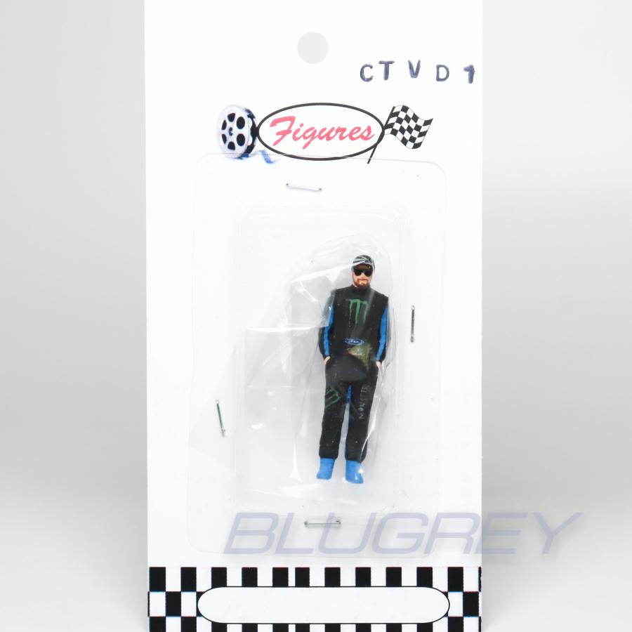 Cartrix 1/43 フィギア ケン・ブロック ジムカーナ ラリー WRC Figure