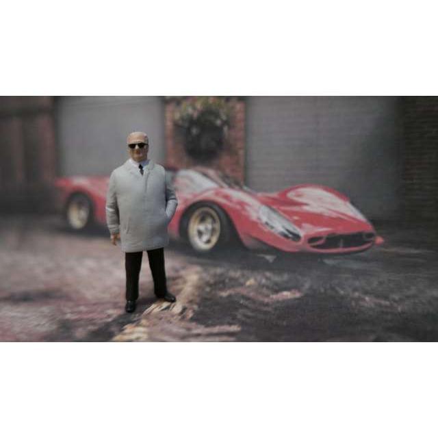 Cartrix 1/43 エンツォ・フェラーリ フィギア F1 Enzo Ferrari Figure