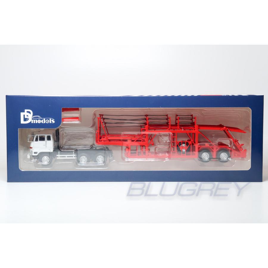 DD-MODELS 1/64 三菱ふそう FV 積載車 トラック レッド/ホワイト