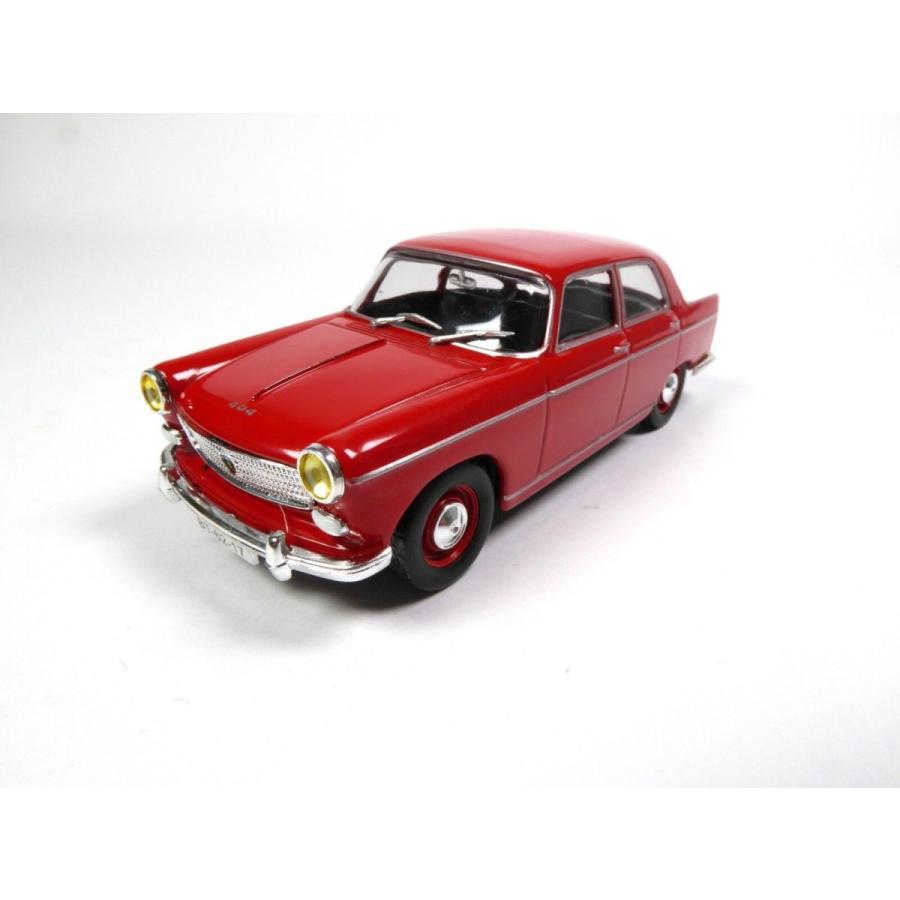 アルタヤ 1/43 プジョー 404 レッド PEUGEOT IXO ◇PC404r : BLUGREY