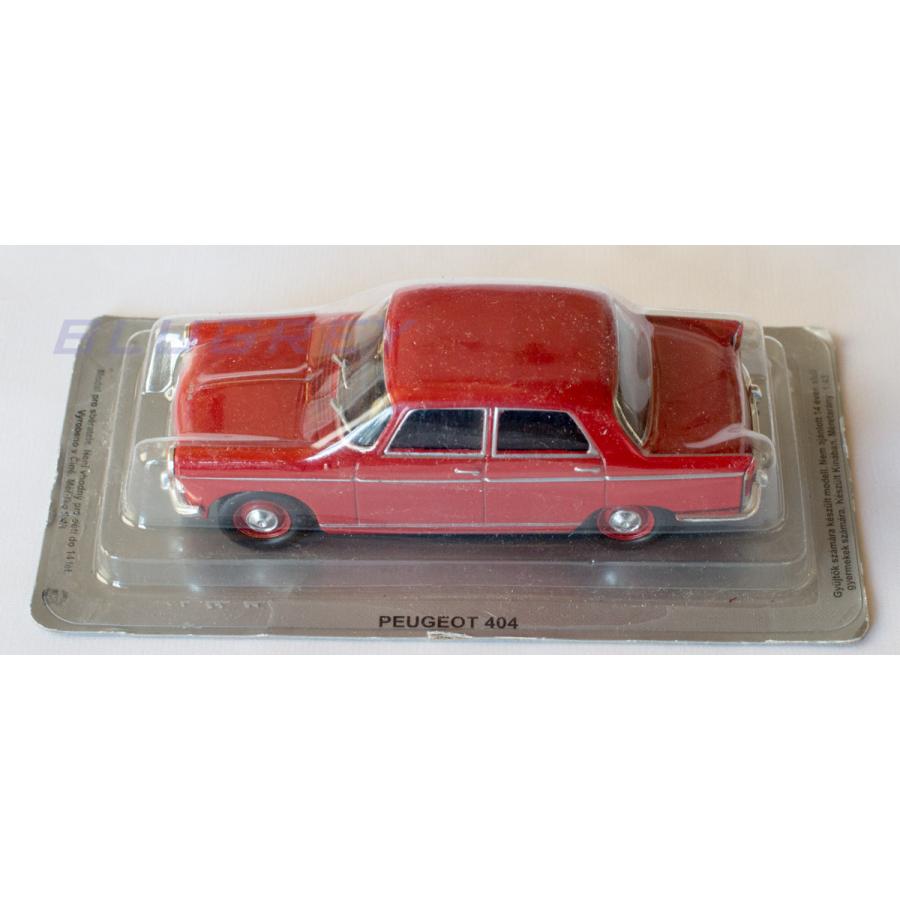 アルタヤ 1/43 プジョー 404 レッド PEUGEOT IXO ◇PC404r : BLUGREY