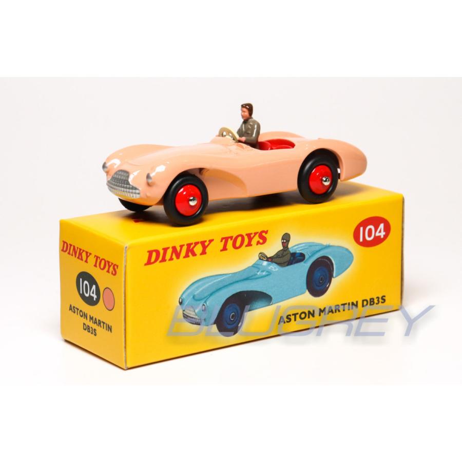 DINKY TOYS 1/43 ディンキー アストンマーチン DB3S ピンク DINKY TOYS 1/43 ディンキー アストンマーチン DB3S ピンク