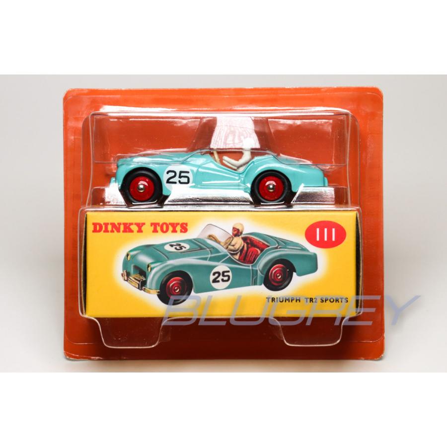 DINKY TOYS 1/43 トライアンフ TR2 スポーツ ライトブルー Triumph