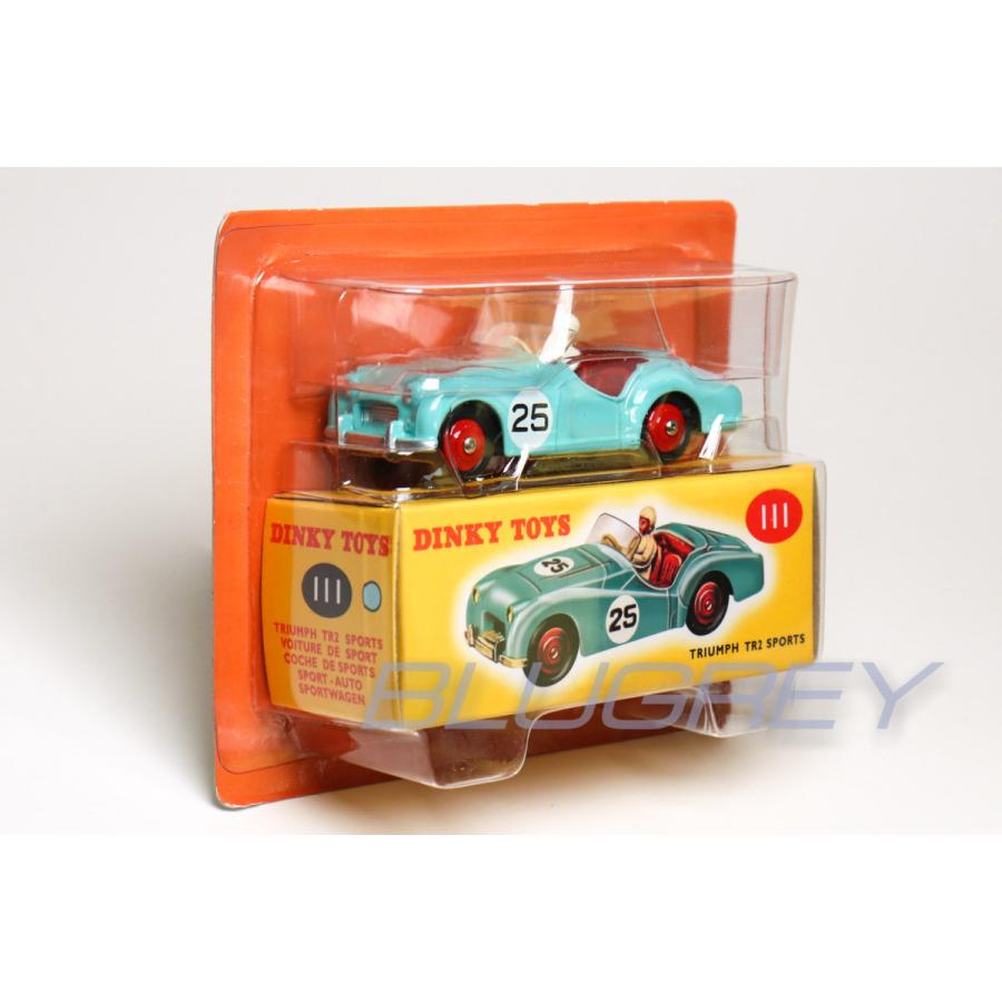 DINKY TOYS 1/43 トライアンフ TR2 スポーツ ライトブルー Triumph