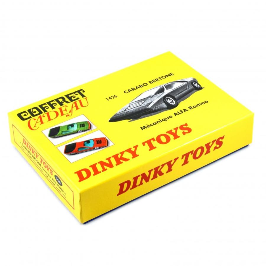 DINKY TOYS 1/43 アルファロメオ カラボ ベルトーネ 2台セット DINKY TOYS 1/43 アルファロメオ カラボ ベルトーネ 2台セット