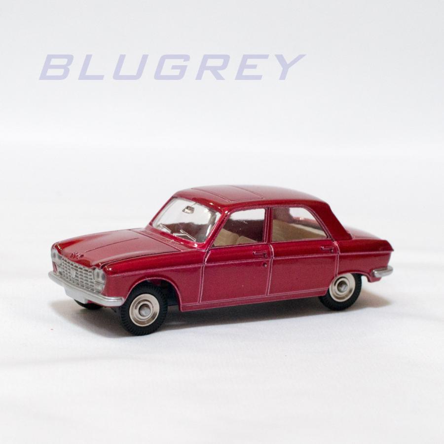 DINKY TOYS ディンキー 1/43 プジョー 204 レッド PEUGEOT 復刻版