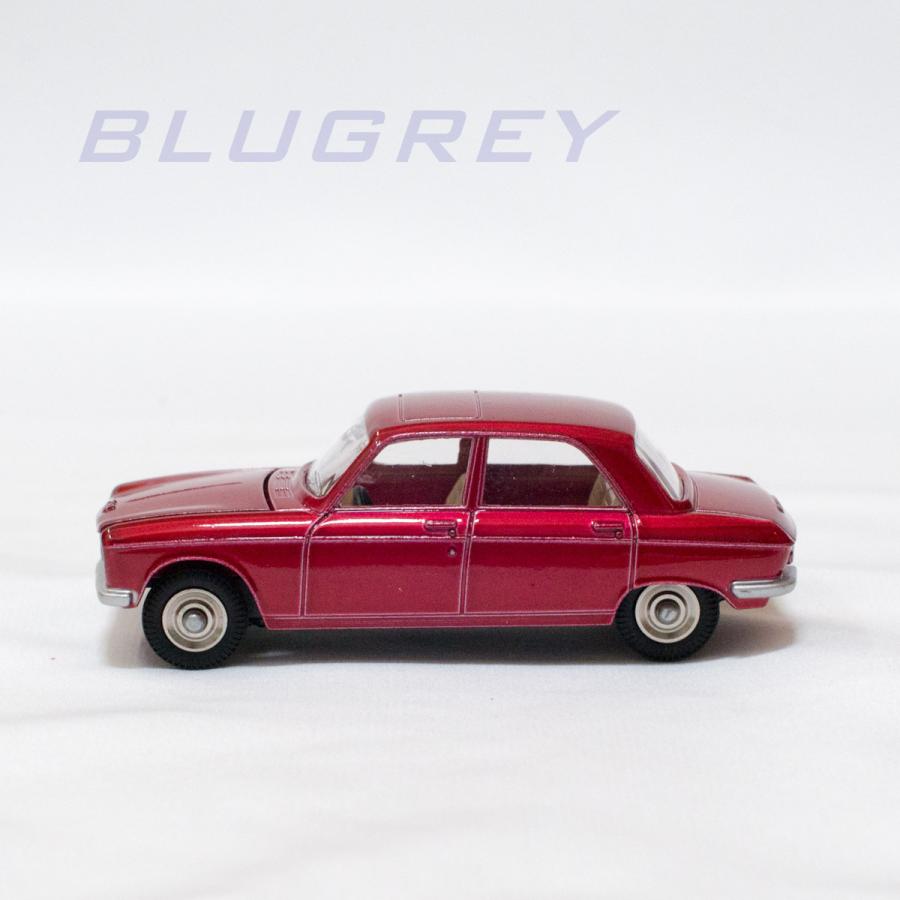 DINKY TOYS n° 510 204 PEUGEOT rouge.Boîte ( pas ATLAS