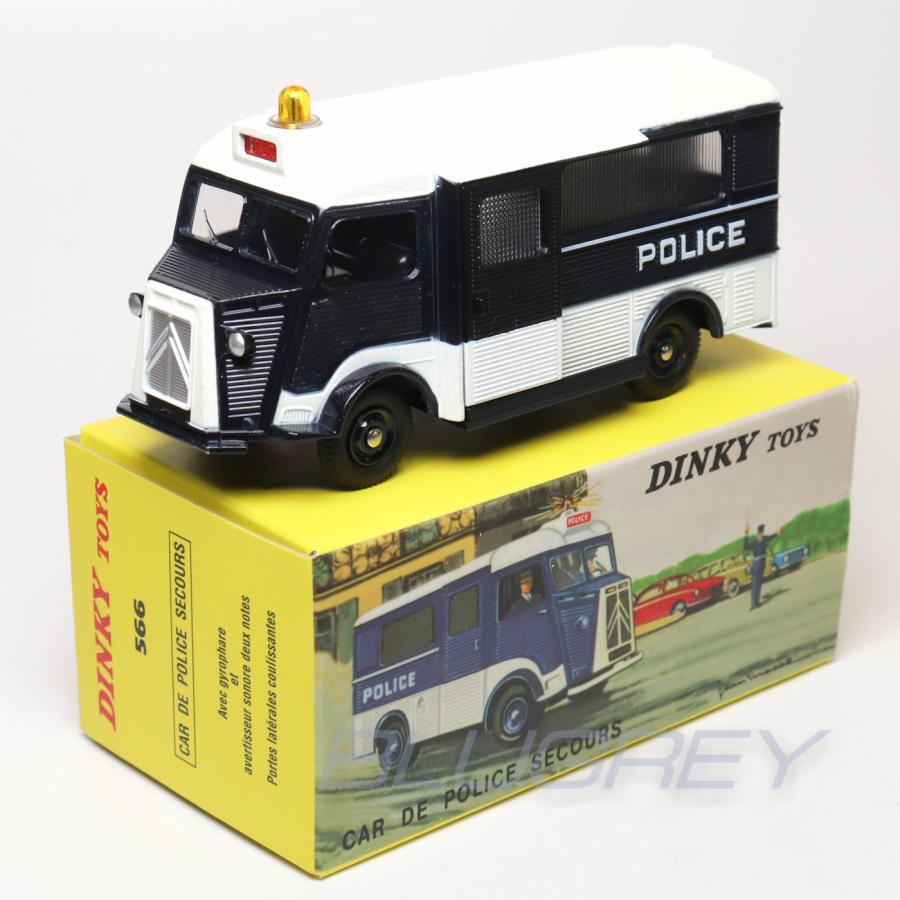 Modèle Réduit Atlas Dinky Toys 1/43 Citroën Currus Police Secours - Édition Limitée, Occasion Avec Défaut