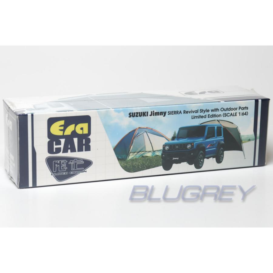 エラカー 1/64 スズキ ジムニー シエラ ブルー テント付き EraCAR