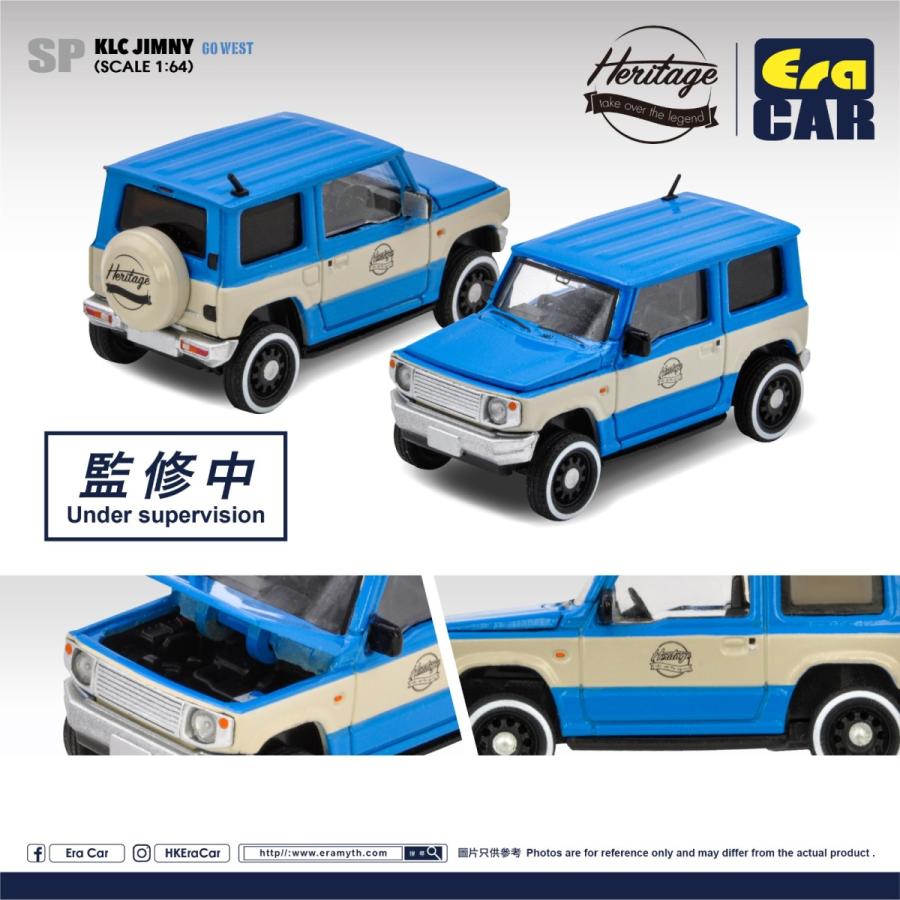 エラカー 1/64 KLC スズキ ジムニー ヘリテージ ゴーウエスト Era Car Suzuki KLC Jimny Heritage Go West SU21JSSP66｜blugrey