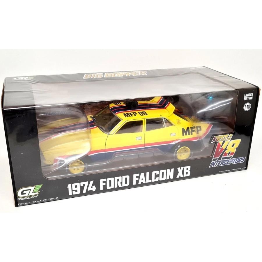 グリーンライト 1/18 フォードファルコン XB セダン 1974 MFP #08 Ford