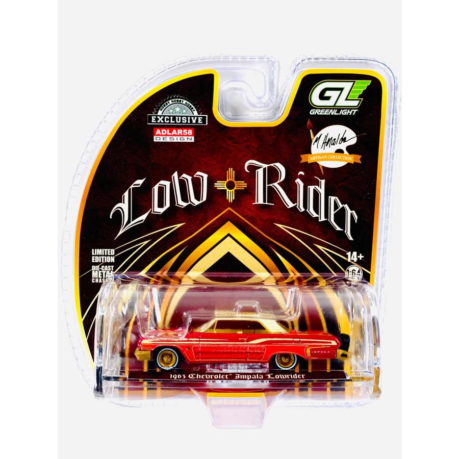 グリーンライト 1/64 シボレー インパラ ローライダー 1963 マイケル