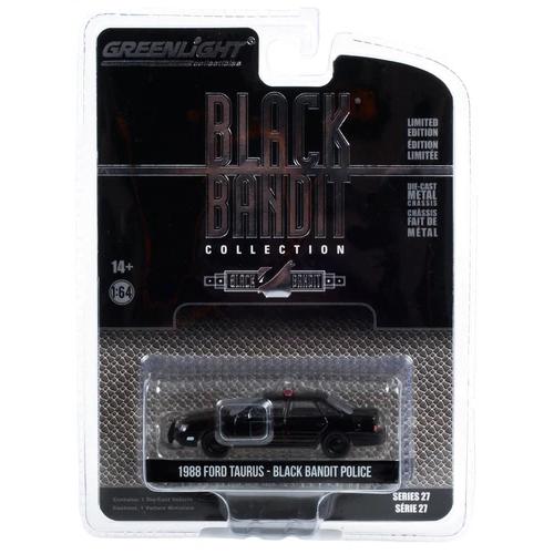 グリーンライト 1/64 フォード トーラス ポリス ブラック