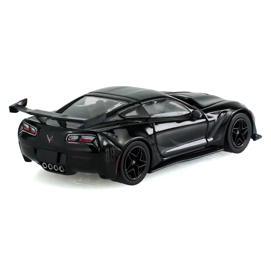 グリーンライト　アストロベット　シボレーコルベット　スティングレイ グリーンライト 1/64 シボレー コルベット ZR1 2019 ブラック