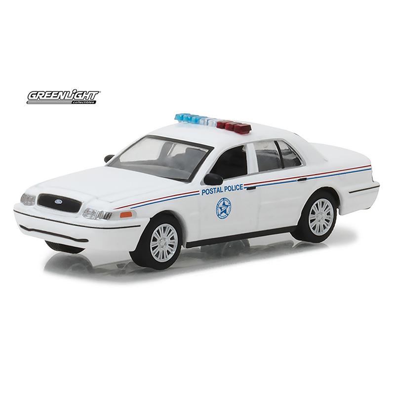 グリーンライト 1/64 フォード クラウン ビクトリア USPS ポリス