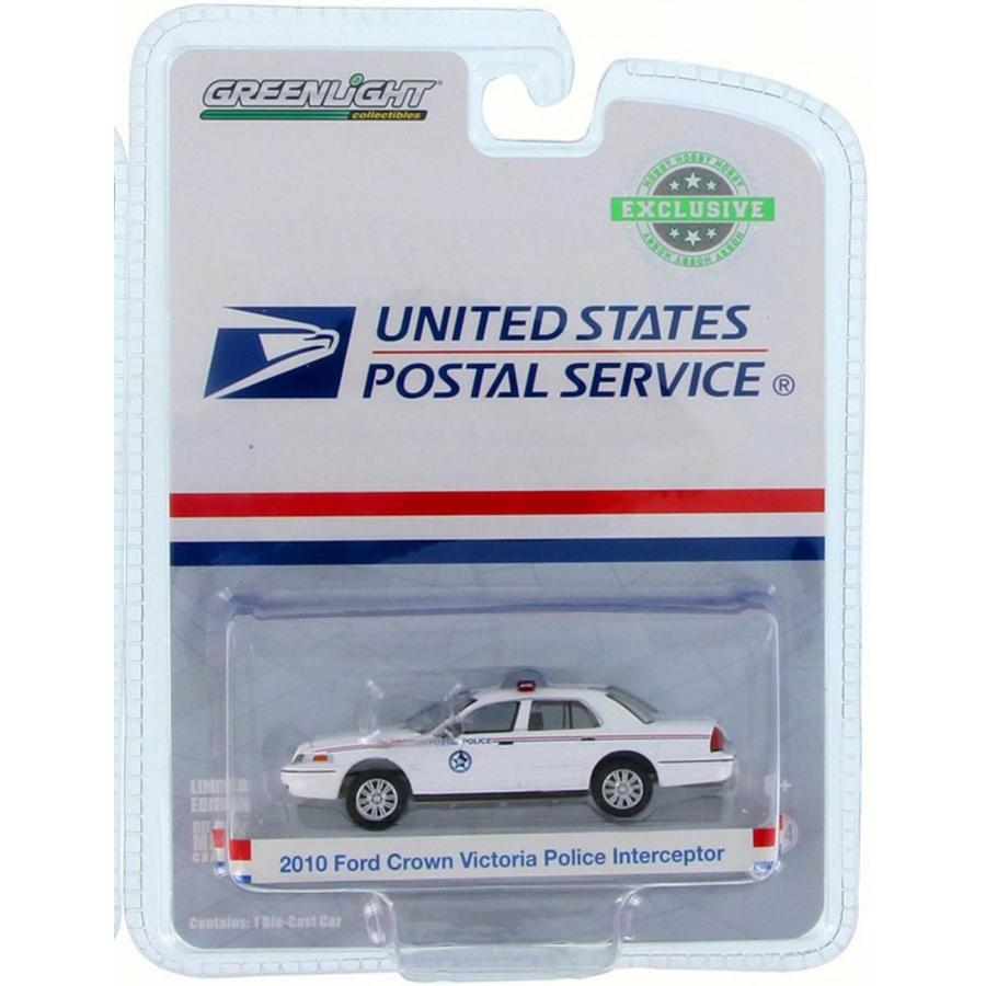 グリーンライト 1/64 フォード クラウン ビクトリア USPS ポリス