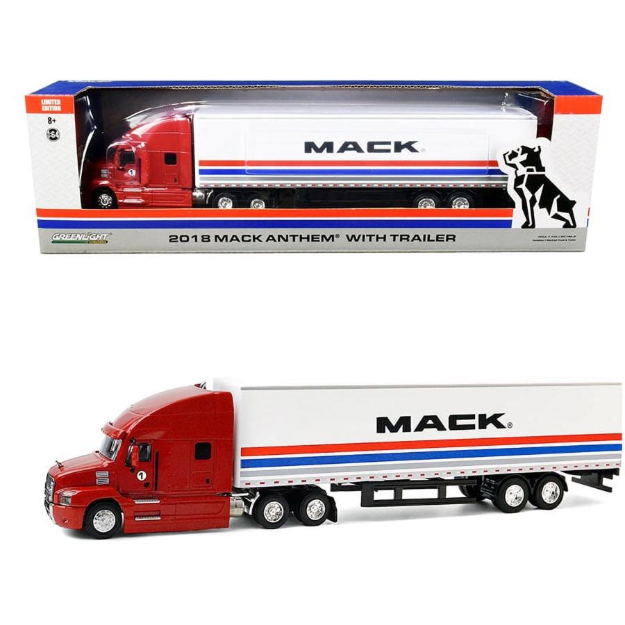 グリーンライト 1/64 マックアンセム 18ホイール トレーラー 2018