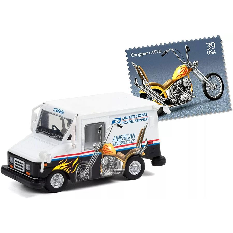 グリーンライトユナイテッド・ポスタル・サービス(USPS) グリーンライト 1/64 アメリカ郵便 デリバリーバン USPS