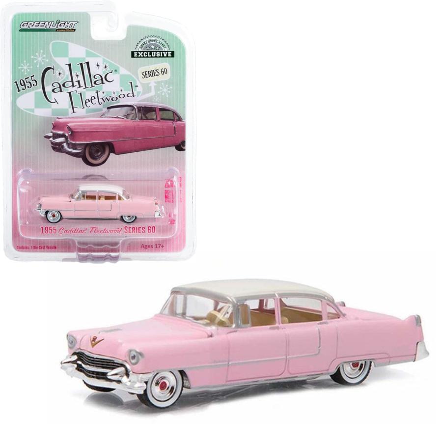グリーンライト 1/64 キャデラック フリートウッド 60 1955 グリーンライト 1/64 キャデラック フリートウッド 60 1955