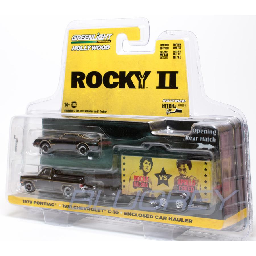 グリーンライト 1/64 ヒッチ＆トウ ロッキー2 シボレー C-10 +