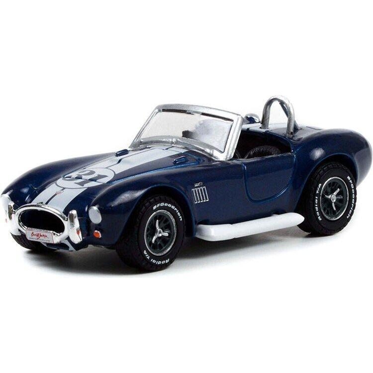 グリーンライト 1/64 シェルビー コブラ CSX 4000 ロードスター #31 1965 ブルー Greenlight Shelby Cobra Roadste ミニカー｜blugrey｜02