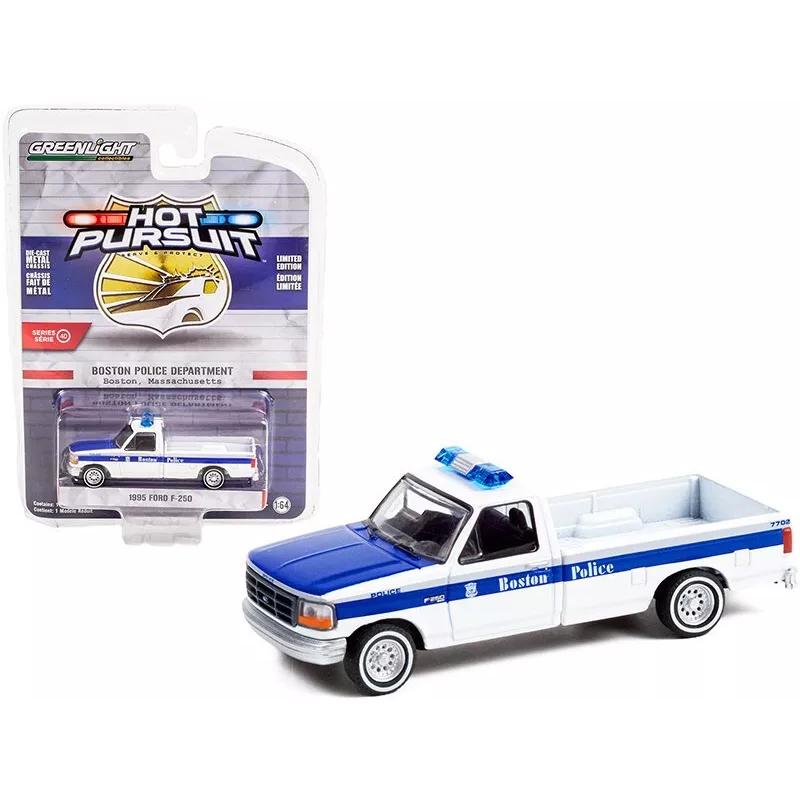 グリーンライト 1/64 フォード F-250 ピックアップ ボストン警察