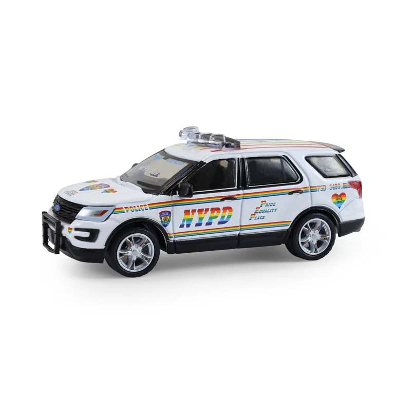 グリーンライト 1/64 フォード エクスプローラー NYPD 2016 PRIDE