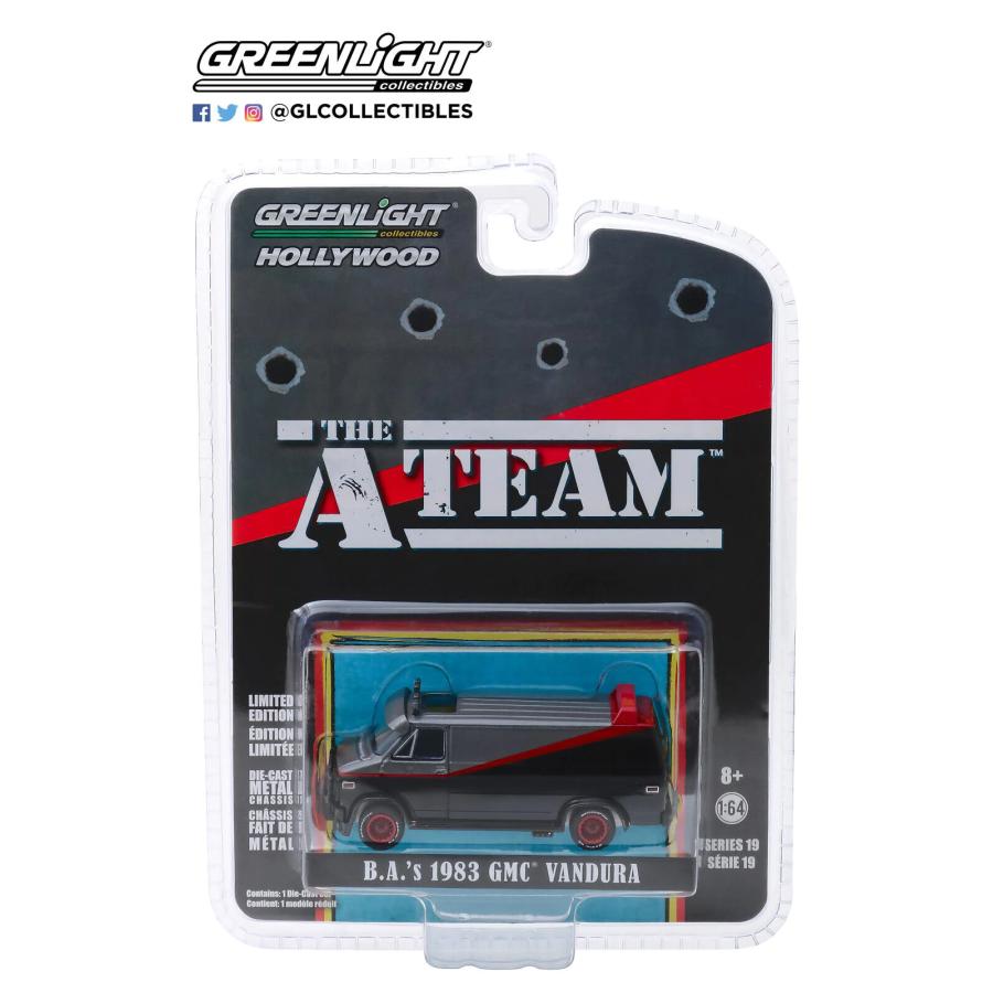 グリーンライト 1/64 GMC バンデューラ 1983 特攻野郎Aチーム The A